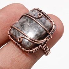 Anello gioiello etnico rame