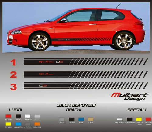 Coppia kit fasce laterali - coppia,