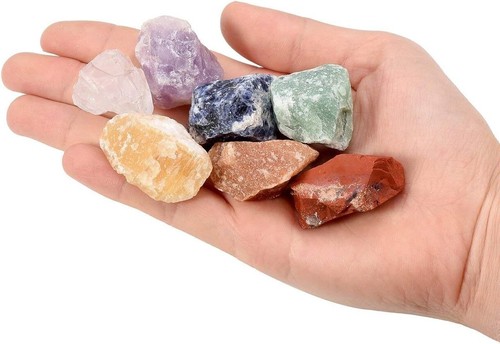 Set chakra pietre grezze 3cm - chakra,