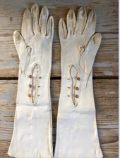 1890 Antichi GUANTI Lunghi