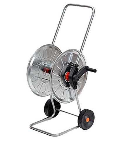 Carrello avvolgitubo con - , ruote