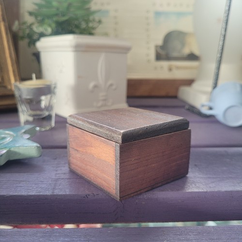 Scatolina legno con coperchio - scatolina,