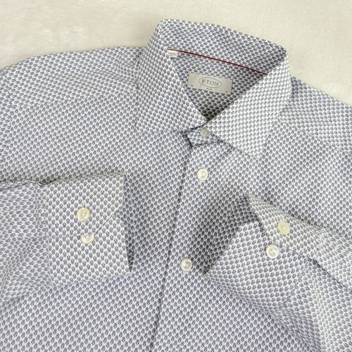 Eton vestito camicia uomo - eton, 38