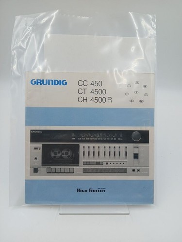 Grundig bedienungsanleitung - grundig, cc