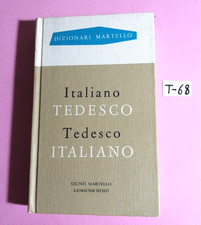 DIZIONARIO TASCABILE ITALIANO/TEDESCO E TED./ITA. -GIUNTI MARTELLO LANGENSCHEIDT