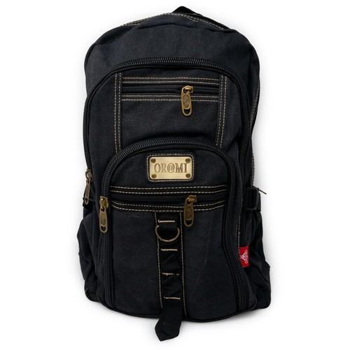 Zaino nero tela vintage - , da