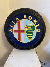 Insegna luminosa Alfa Romeo