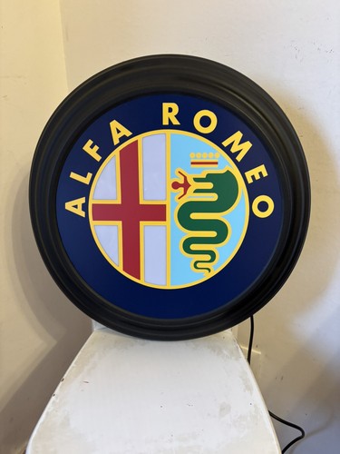Insegna luminosa alfa romeo - luminosa,