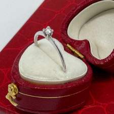 Anello Solitario femminile oro