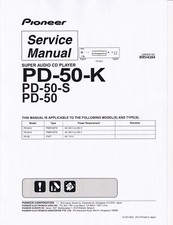 Manuale servizio pioneer - servizio,