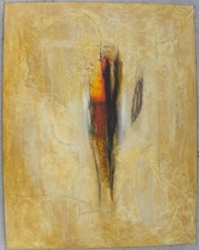 Raffaele ROSSI (Alba 1956) Still Life 2009 Affresco su tavola GRANDE cm 143x112