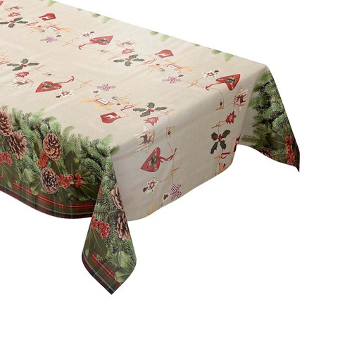 Tovaglia tela cerata - tela, natale