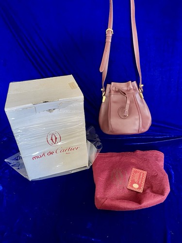 Borsa cartier pelle bordeaux - borsa,