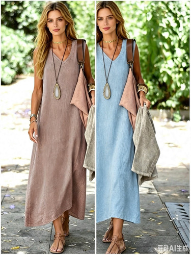 Confezione maxi abito donna - 2,