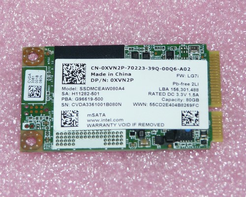 Intel ssdmceaw080a4 ssd - 80,