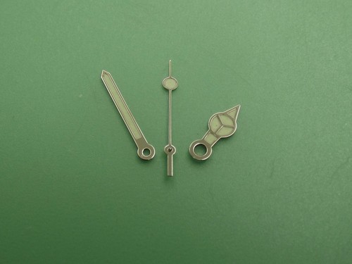 Lancette orologio argento