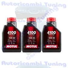 3 Litri Olio Motore Motul 4100