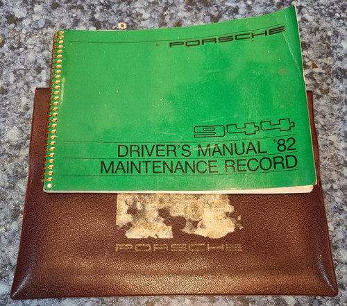Porsche 944 manuale - 944, guidatore
