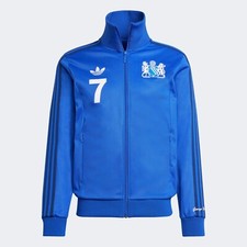 Adidas Manchester United George Best Track Top 2XL IV7537 nuove con etichette mai indossate 26,5' PTP 