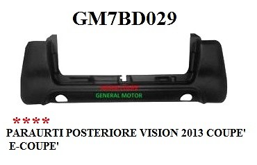 Paraurti posteriore aixam - posteriore,