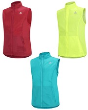 Airtracks Donna Funzionale Gilet-Corsa Squadra Line / Gilet di Bicicletta/Chiaro