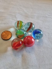 6 Biglie In Vetro vintage