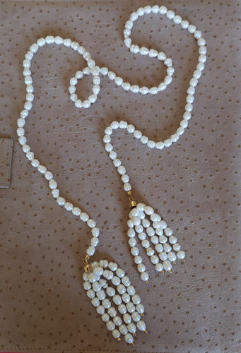 Collana perle fiume - collana,