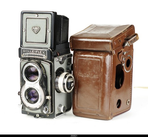Fotocamera tlr rolleiflex - tlr, t