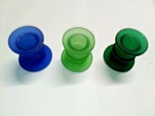 PORTACANDELE IN VETRO COLORATO LOTTO 20 PZ 