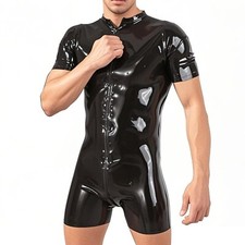Men's Latex Bodysuit,Rubber