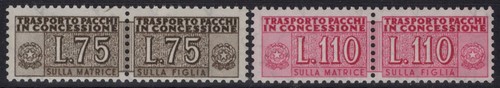 Repubblica 1953 pacchi in - pacchi,