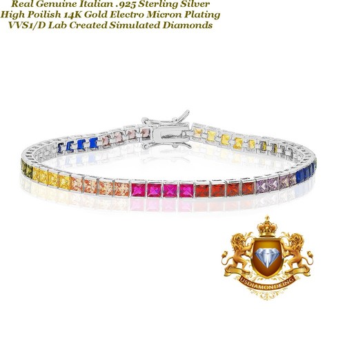 Bracciale baguette vvs1 50 - baguette, vvs1/d