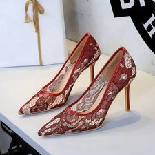 Décolleté Rosse In Pizzo