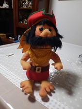 Pupazzo In Panno Lenci Vintage Pirata Barbanera Anni 60