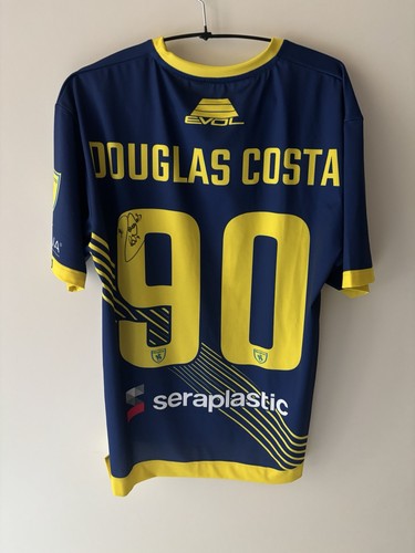 Maglia match worn coa - worn, chievo