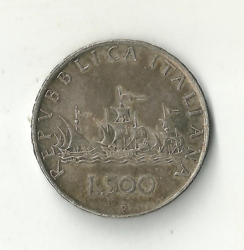 Italia 500 lire argento - italia,