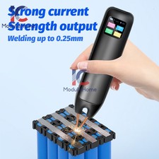 Saldatrice a punti portatile LCD portatile 18650 batteria saldatrice a punti 99 ingranaggi