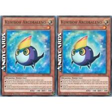 KURIBOH ARCOBALENO 2x • (Rainbow Kuriboh) • Comune • SR01 IT022 • 1Ed • Yugioh!