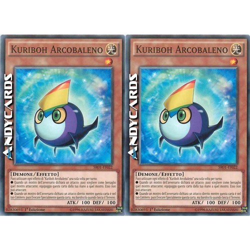 Kuriboh arcobaleno - arcobaleno, 2x