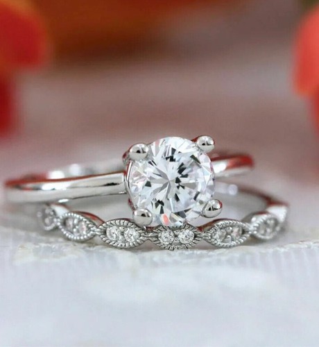 Set anello fidanzamento oro - set,