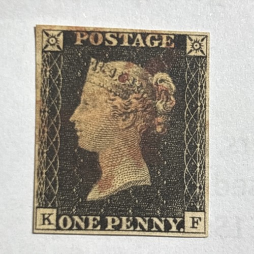 Sg2 1840 penny black - gb, qv
