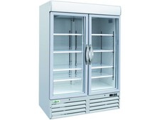 VETRINA FRIGO CONGELATORE ARMADIO SNACK REFRIGERATO VENTILATO -18-22°C C/VETRO
