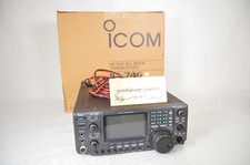 Icom IC-746S ricetrasmettitore HF/VHF All Mode versione 10W testato con scato...