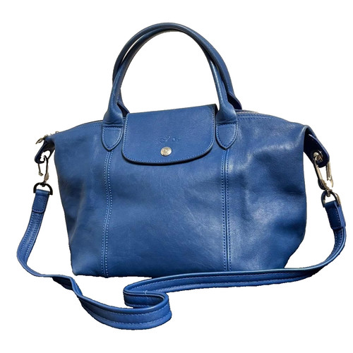 Longchamp pliage cuir 2way - pliage,