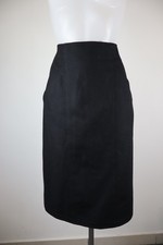 MAX MARA GONNA A TUBINO DONNA WOMAN SKIRT Tg. 46 CASUAL VINTAGE LANA WOOL LOGO