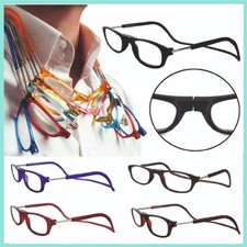 OCCHIALI DA LETTURA X UOMO-DONNA CON CALAMITA  DIOTRIE 1-1.5-3 COLORI BLU-NERO