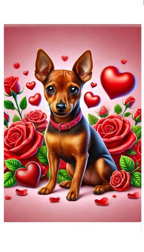 Bandiera san valentino - valentino, in