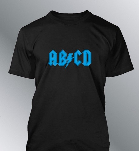 Shirt personalizzato abcd - t-shirt,