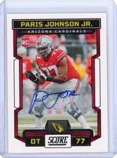 Paris Johnson Jr 2023 Score