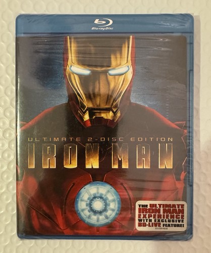 Iron man blu - iron, (blu-ray,